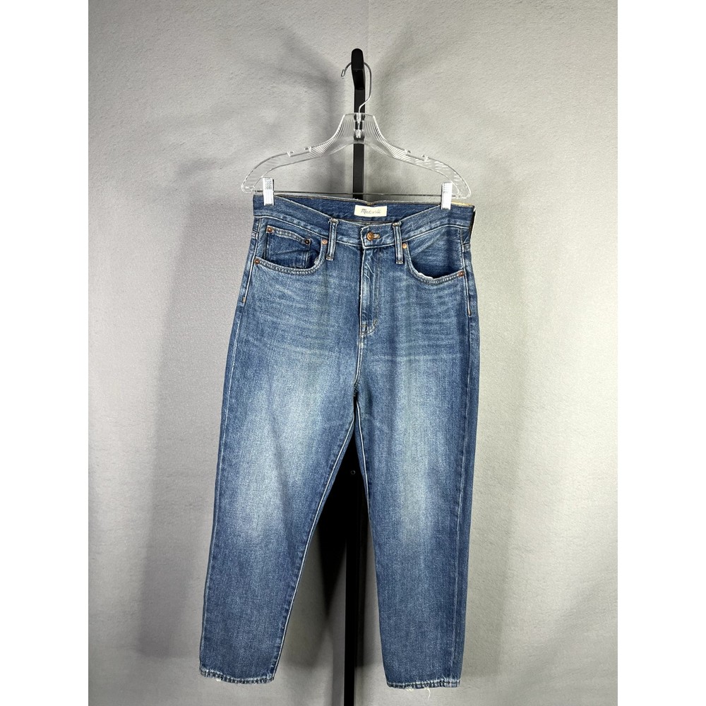 Madewell Jeans NWT Womens 29 Blue Momjean High Rise Denim
